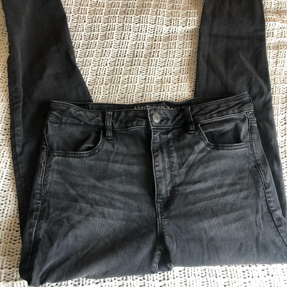 American Eagle Outfitters Denim - American Eagle-Black-Super Strechy X HiRis jegging